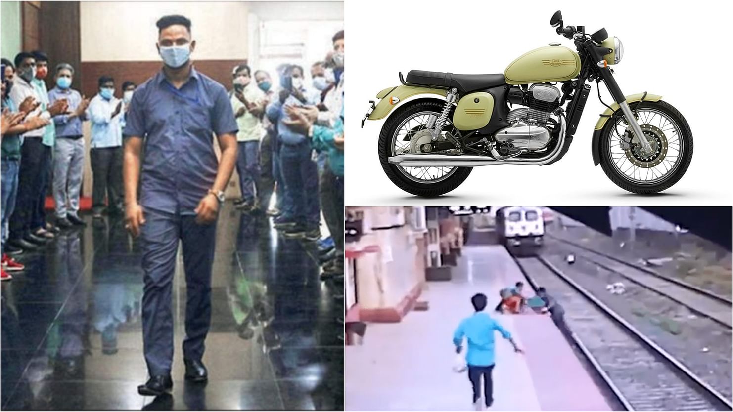 ರೈಲ್ವೆ ಹಳಿಯಿಂದ ಮಗುವನ್ನು ಉಳಿಸಿದ ಮಯೂರ್ ಶೆಲ್ಕೆಗೆ 50,000 ನಗದು, ಜಾವಾ ಬೈಕ್ ಬಹುಮಾನ