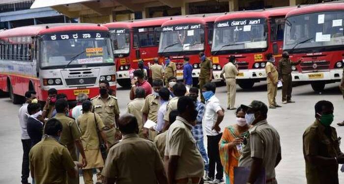 ಮುಂದುವರೆದ ಸಾರಿಗೆ ನೌಕರರ ಗೋಳು: ಸಂಬಳವಿಲ್ಲದೆ ಪರದಾಡುತ್ತಿರುವ ಸಾರಿಗೆ ಕಾರ್ಮಿಕರು.!!