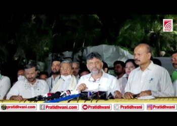 ರೈತರ ಸಾವಿಗೆ ಕಾರಣನಾದ ಮಂತ್ರಿ ಮಗನನ್ನು ಇನ್ನೂ ಬಂಧಿಸಿಲ್ಲ ಎಂದರೆ ನಾವು ಯಾವ ಆಡಳಿತದಲ್ಲಿದ್ದೇವೆʼ – DK Shivakumar