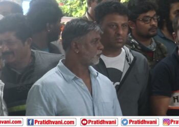 ಪವರ್‌ಸ್ಟಾರ್‌ ಪುನೀತ್‌ ರಾಜ್‌ಕುಮಾರ್‌ರವರ ಅಂತಿಮ ದರ್ಶನ ಪಡೆದ ನಟ ದುನಿಯಾ ವಿಜಯ್‌, ರವಿಶಂಕರ್‌