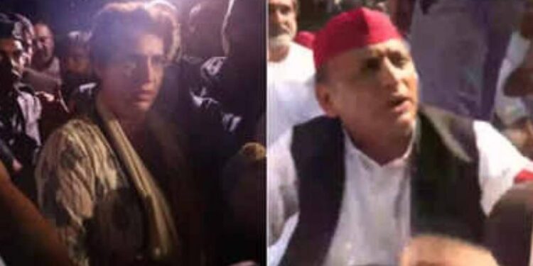 ಲಖೀಂಪುರ ಖೇರಿಯತ್ತ ಹೊರಟ ಪ್ರಿಯಾಂಕ, ಅಖಿಲೇಶ್ ಯಾದವ್ ಬಂಧನ