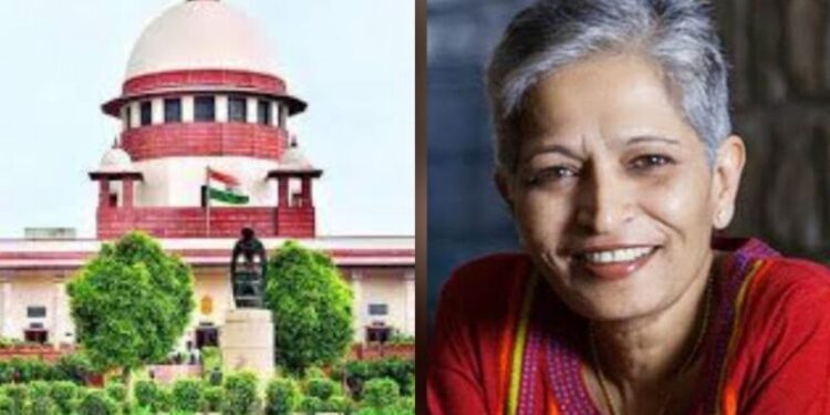 ಪತ್ರಕರ್ತೆ ಗೌರಿ ಲಂಕೇಶ್ ಹತ್ಯೆ ಪ್ರಕರಣ : ಆರೋಪಿ ಮೇಲಿನ ಕೋಕಾ ಕಾಯ್ದೆ ಎತ್ತಿ ಹಿಡಿದ ಸುಪ್ರೀಂ ಕೋರ್ಟ್