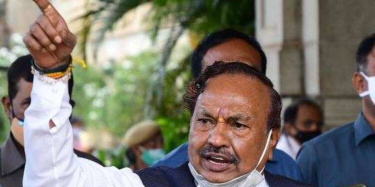 ಬಿಜೆಪಿ ಸುನಾಮಿಯಲ್ಲಿ ಕೊಚ್ಚಿ ಹೋಗಿದ್ದ ಕಾಂಗ್ರೆಸಿಗೆ ಹುಲ್ಲು ಕಡ್ಡಿಯಾದ ಹಾನಗಲ್ : ಕೆ.ಎಸ್.ಈಶ್ವರಪ್ಪ