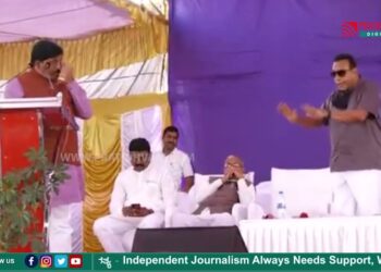 ರೈತರ ಹೊಲಗಳು ಹಾಳಾಗುವುದಕ್ಕೆ ನೀವೇ ಕಾರಣ: ವೇದಿಕೆಯಲ್ಲೇ ಸಚಿವ ಮರುಗೇಶ್ ನಿರಾಣಿಗೆ BJP ಮುಖಂಡನಿಂದ ಫುಲ್‌ ಕ್ಲಾಸ್!