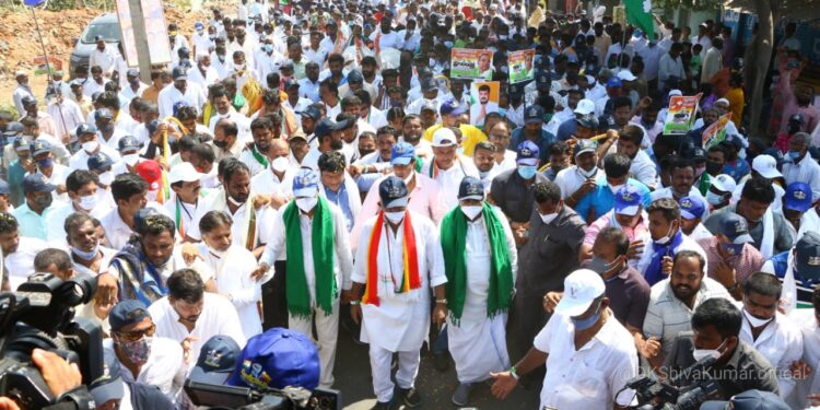 ಮೇಕೆದಾಟು ಪಾದಯಾತ್ರೆ ಬೆಂಗಳೂರು ತಲುಪುವುದೇ ಅನುಮಾನ! : ಯಾತ್ರೆಗೆ ಕಡಿವಾಣ ಹಾಕಲು ಸರ್ಕಾರ ಸಜ್ಜು