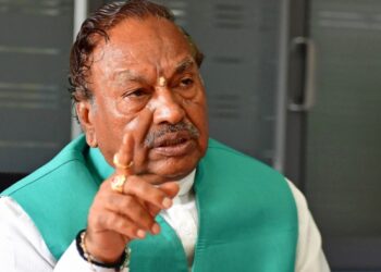 ಪಾದಯಾತ್ರೆಯಿಂದ ನೀರು ಹಂಚಲ್ಲ, ರಾಜ್ಯಕ್ಕೆ ಕೋವಿಡ್‌ ಹಂಚ್ತಾರೆ : ಸಚಿವ ಈಶ್ವರಪ್ಪ