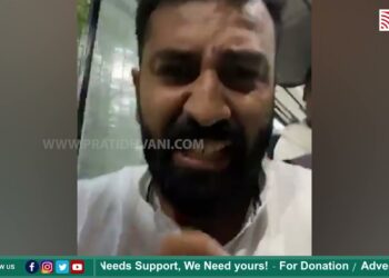 ಸಚಿವ ಈಶ್ವರಪ್ಪ ಹೇಳಿಕೆ ಖಂಡಿಸಿ ಪ್ರತಿಭಟಿಸಲು ಮುಂದಾದ ಯುವ ಕಾಂಗ್ರೆಸ್‌ ಸದಸ್ಯರ ಮೇಲೆ ಪೊಲೀಶರ ಹಲ್ಲೆ