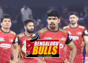 ಪ್ರೊ ಕಬಡ್ಡಿ : ಬೆಂಗಳೂರು ಬುಲ್ಸ್ ಕಪ್ ಗೆಲ್ಲಲು ಇನ್ನೆರಡೇ ಮೆಟ್ಟುಲು!