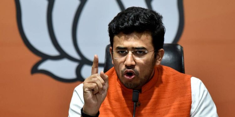 ಹರ್ಷ ಹತ್ಯೆ | ಕರ್ನಾಟಕದಲ್ಲಿ ಕೇರಳ ಮಾದರಿಯ ಭಯೋತ್ಪಾದನೆ ಹುಟ್ಟುಹಾಕಲಾಗುತ್ತಿದೆ : ಸಂಸದ ತೇಜಸ್ವಿ ಸೂರ್ಯ ಆರೋಪ