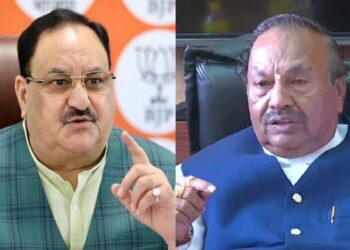 ಬೇಜವಾಬ್ದಾರಿ ಹೇಳಿಕೆಗಳನ್ನು ಪಕ್ಷ ಸಹಿಸುವುದಿಲ್ಲ: ಈಶ್ವರಪ್ಪ ಹೇಳಿಕೆ ವಿರುದ್ದ ಕಿಡಿಕಾರಿದ ನಡ್ಡಾ