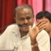 ಬಿಜೆಪಿ ನಾಯಕರ ಮಕ್ಕಳು ಕೇಸರಿ ಶಾಲು ಹಾಕಿಕೊಂಡು ಹೋರಾಟ ಮಾಡ್ತಿದ್ದಾರ? : ಮಾಜಿ ಸಿಎಂ ಕುಮಾರಸ್ವಾಮಿ ಪ್ರಶ್ನೆ