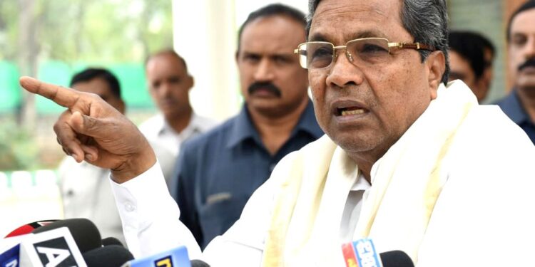 ರಾಜ್ಯಗಳ ನಡುವೆ ಜಲ ವಿವಾದ ಸೃಷ್ಟಿಸಲೆಂದೇ ಕೇಂದ್ರ ಸರ್ಕಾರವು ನದಿ ಜೋಡಣೆ ಪ್ರಸ್ತಾಪಿಸಿದೆ: ಸಿದ್ದರಾಮಯ್ಯ