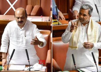 ವಿಧಾನಸಭೆಯಲ್ಲಿ ಸಿಎಂ ಬೊಮ್ಮಾಯಿ – ಸಿದ್ದರಾಮಯ್ಯ ನಡುವೆ ವಾಕ್ಸಮರ