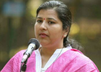 ರಾಜ್ಯದ ಶಾಂತಿ ಕಾಪಾಡಬೇಕಿದ್ದ ಗೃಹ ಸಚಿವ ಅರಗ ಜ್ಞಾನೇಂದ್ರ ಅವರು RSS ಏಜೆಂಟರಂತೆ ವರ್ತಿಸುತ್ತಿದ್ದಾರೆ : ಅಂಜಲಿ ನಿಂಬಾಳ್ಕರ್