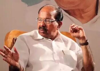 ಗೃಹ ಇಲಾಖೆಯೇ ಗೃಹ ಸಚಿವರ ಹತೋಟಿಯಲ್ಲಿಲ್ಲ : ವೀರಪ್ಪ ಮೊಯ್ಲಿ