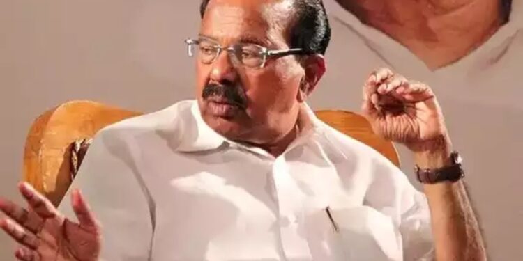 ಗೃಹ ಇಲಾಖೆಯೇ ಗೃಹ ಸಚಿವರ ಹತೋಟಿಯಲ್ಲಿಲ್ಲ : ವೀರಪ್ಪ ಮೊಯ್ಲಿ