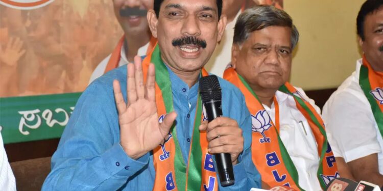 ವಿಧಾನ ಪರಿಷತ್‌ನ ನಾಲ್ಕೂ ಕ್ಷೇತ್ರಗಳು ಬಿಜೆಪಿ ಪಾಲಾಗಲಿವೆ : ನಳೀನ್‌ಕುಮಾರ ಕಟೀಲ್