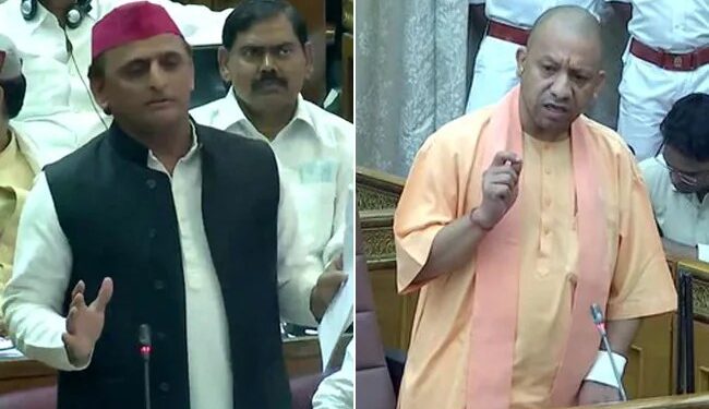 ಯುಪಿ ವಿಧಾನಸಭೆಯಲ್ಲಿ ಅಸಭ್ಯ ಪದ ಬಳಸಿ ಬಿಜೆಪಿ-ಎಸ್ಪಿ ನಾಯಕರು ವಾಗ್ವಾದ!