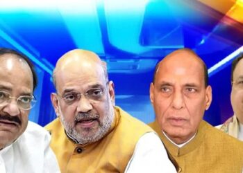 ರಾಷ್ಟ್ರಪತಿ ಚುನಾವಣೆ; ಉಪರಾಷ್ಟ್ರಪತಿ ವೆಂಕಯ್ಯ ನಾಯ್ಡುರನ್ನ ಭೇಟಿ ಮಾಡಿದ ಶಾ, ನಡ್ಡಾ