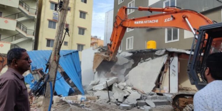 BDA ಜೆಸಿಬಿ ಕಾರ್ಯಾಚರಣೆ : 100 ಕೋಟಿ ಮೌಲ್ಯದ BDA ಆಸ್ತಿ ವಶ!