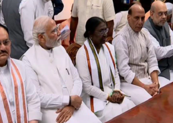 ರಾಷ್ಟ್ರಪತಿ ಚುನಾವಣೆ: ನಾಮಪತ್ರ ಸಲ್ಲಿಸಿದ ಮರ್ಮುಗೆ ಪ್ರಧಾನಿ ಮೋದಿ ಸಾಥ್!