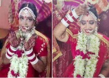 ಸಂಪ್ರದಾಯದಂತೆ ಸ್ವಯಂ ಮದುವೆ ಆದ ರಾಜಸ್ಥಾನ್‌ ಯುವತಿ!