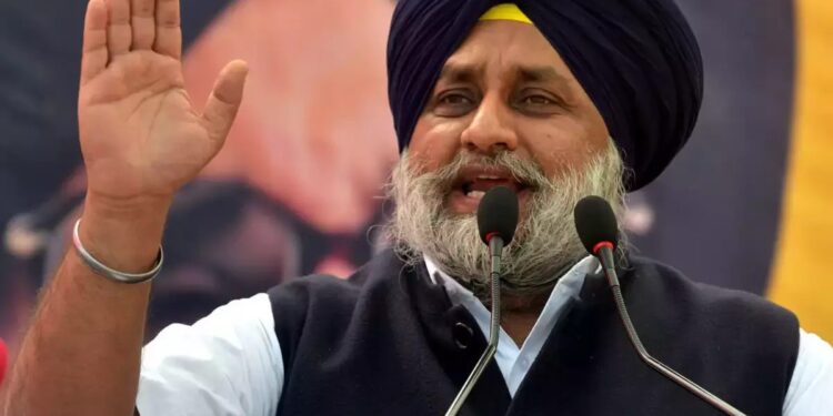 ಜನರನ್ನು ಮೂರ್ಖರನ್ನಾಗಿಸಲು ಎಎಪಿ 24 ಕೋಟಿ ಖರ್ಚು ಮಾಡಿದೆ : ಸುಖಬೀರ್ ಸಿಂಗ್ ಬಾದಲ್ ಆರೋಪ