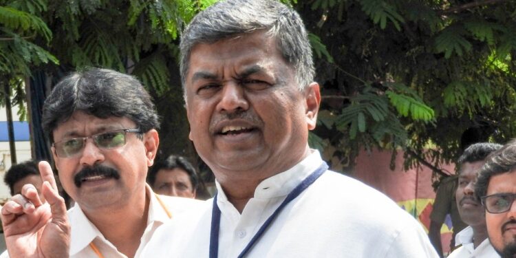 ಇಡಿ ಇಲಾಖೆ ಬಿಜೆಪಿಯ ಎಲೆಕ್ಷನ್ ಡಿಪಾರ್ಟ್‌ಮೆಂಟ್‌ ಆಗಿ ಕೆಲಸ ಮಾಡುತ್ತಿದೆ : ಬಿಕೆ ಹರಿಪ್ರಸಾದ್