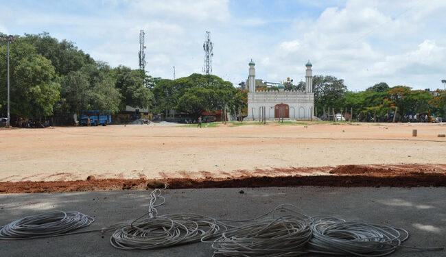 ಚಾಮರಾಜಪೇಟೆ ಈದ್ಗಾ ಮೈದಾನ ವಿವಾದ : ಪ್ರಕರಣ ಇತ್ಯರ್ಥ ಮಾಡುವಂತೆ ಸರ್ಕಾರಕ್ಕೆ‌ ಬಿಬಿಎಂಪಿ ಪತ್ರ !