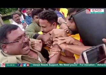 KRS ಪಕ್ಷದ ಕಾರ್ಯಕರ್ತರನ್ನು ಹಿಗ್ಗಾಮುಗ್ಗಾ ಥಳಿಸಿದ ಅತ್ತಿಬೆಲೆ RTO ಅಧಿಕಾರಿಗಳು