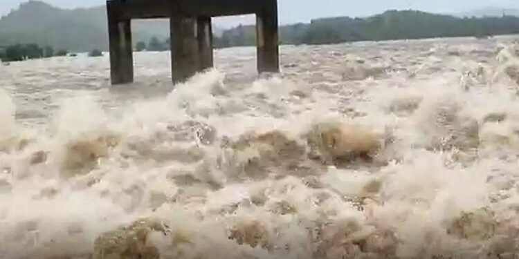 ಅಪಾಯ ಮಟ್ಟ ಮೀರಿ ಹರಿಯುತ್ತಿರುವ ನೇತ್ರಾವತಿ ನದಿ!