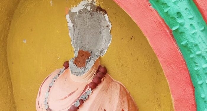 ಚಿತ್ರದುರ್ಗದಲ್ಲಿ ಮುರುಘಾ ಶ್ರೀಗಳ ಪ್ರತಿಮೆ ಧ್ವಂಸ