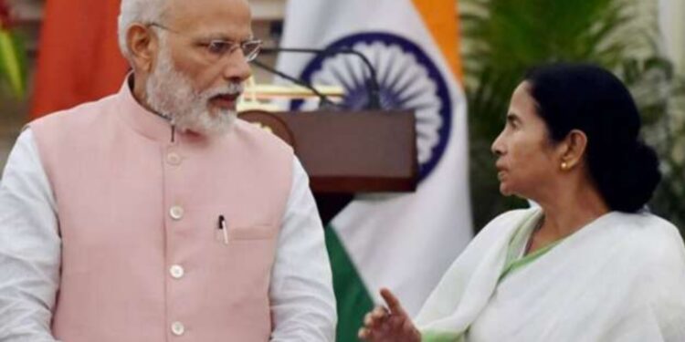 ಪಶ್ಚಿಮ ಬಂಗಾಳಕ್ಕೆ ಬರಬೇಕಾದ ಪಾಲನ್ನು ನೀಡಿ : ಪ್ರಧಾನಿ ಮೋದಿಗೆ ಮಮತಾ ಬ್ಯಾನರ್ಜಿ ಕೋರಿಕೆ