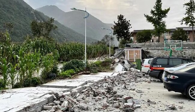 ಚೀನಾದಲ್ಲಿ 6.6 ತೀವ್ರತೆಯ ಪ್ರಬಲ ಭೂಕಂಪ; 46 ಸಾವು