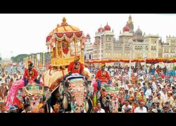 MYSORE : ಪ್ರಸಿದ್ಧ ಮೈಸೂರು ದಸರಾ ಸಂಭ್ರಮಕ್ಕೆ ವೈಭವದಿಂದ ಸಿಂಗಾರಗೊಂಡ ಮೈಸೂರು.