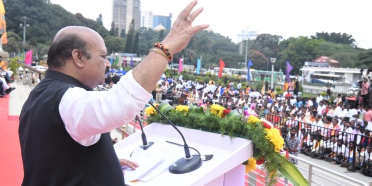 ಭಯೋತ್ಪಾದನೆಯ ದಮನಕ್ಕೆ ಎಚ್ಚರ ಅಗತ್ಯ : ಸಿಎಂ ಬೊಮ್ಮಾಯಿ