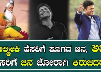 ವಾಲ್ಮೀಕಿ ಹೆಸರಿಗೆ ಕೂಗದ ಜನ ಅಪ್ಪು ಹೆಸರಿಗೆ ಜನ ಜೋರಾಗಿ ಕಿರುಚಿದರು | Appu | Valmiki | Siddaramaih