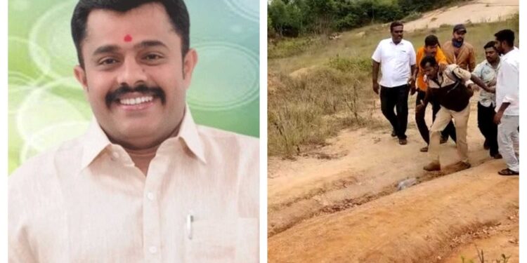 ತುಮಕೂರು; ಶಾಸಕ ಗೌರಿಶಂಕರ್ ಬೆಂಬಲಿಗರಿಂದ ಫಾರೆಸ್ಟ್ ಗಾರ್ಡ್ ಮೇಲೆ ಹಲ್ಲೆ