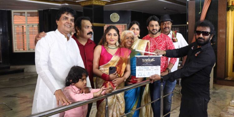 ಮುಹೂರ್ತ ನೆರವೇರಿಸಿಕೊಂಡ ಬುಲೆಟ್‌ ಚಿತ್ರತಂಡ