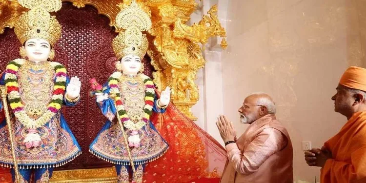 ಅಬುಧಾಬಿಯ ದೇವಾಲಯ ಏಕತೆ, ಸಾಮರಸ್ಯದ ಸಂಕೇತ : ಪ್ರಧಾನಿ ಮೋದಿ