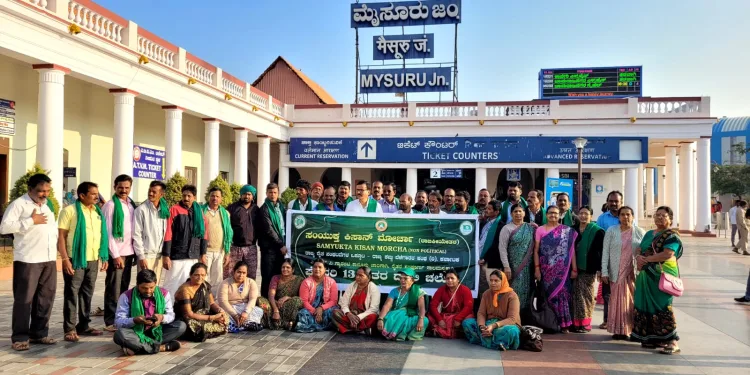 ಫೆ.13ಕ್ಕೆ ʻದೆಹಲಿ ಚಲೋʼ ನಡೆಸಲು ಹೊರಟ ರೈತರು…