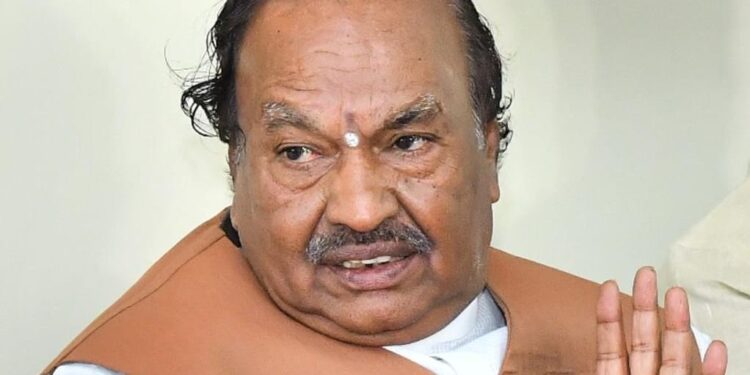 ಬಂಡಾಯ ಸಾರಿದ ಕೆ.ಎಸ್.ಈಶ್ವರಪ್ಪ: ಕಾರ್ಯಕರ್ತರೊಂದಿಗಿನ ಸಭೆಯ ಬಳಿಕ ಮುಂದಿನ ನಿರ್ಧಾರ