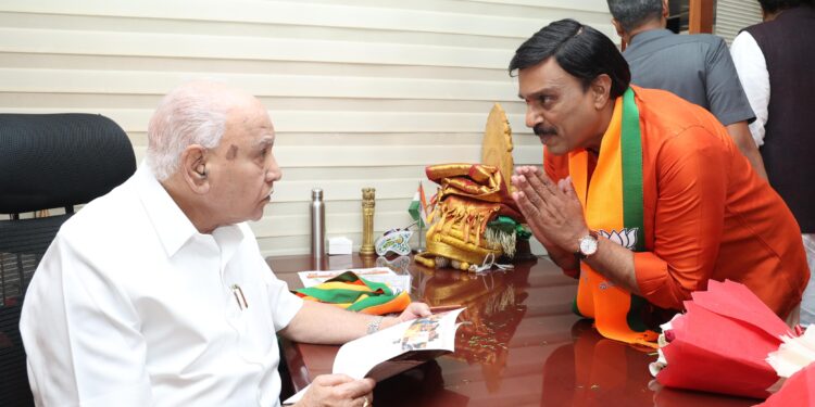 ರೆಡ್ಡಿಗೆ ಟಾಸ್ಕ್ ಕೊಟ್ಟ ಬಿ.ಎಸ್. ಯಡಿಯೂರಪ್ಪ!