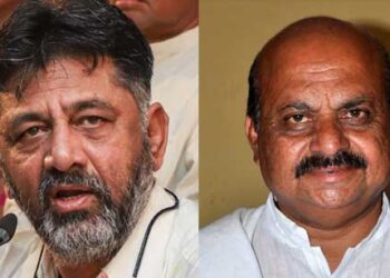 ‘ಲೋಕ’ಎಲೆಕ್ಶನ್ ಬಂಡಾಯ ಎಫೆಕ್ಟ್.. ಡಿಸಿಎಂ ಡಿಕೆಶಿಗೆ ಮಾಜಿ ಸಿಎಂ ಬೊಮ್ಮಾಯಿ ಡಿಚ್ಚಿ..!