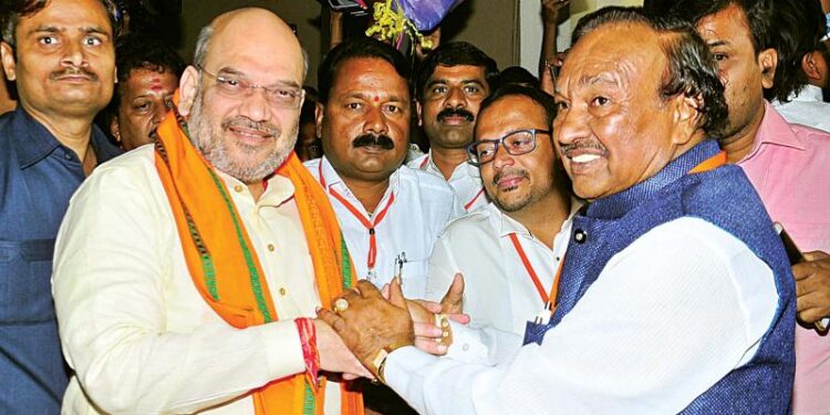 ಈಶ್ವರಪ್ಪ ಬಂಡಾಯ ಶಮನಕ್ಕೆ ‘ಶಾ’ಣಕ್ಯ ತಂತ್ರ..! ರೆಬೆಲ್ ನಾಯಕನ ಮನವೊಲಿಕೆಗೆ ಬ್ರಹ್ಮಾಸ್ತ್ರ ರೆಡಿ..