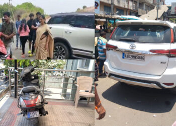 ಶೋಬಾ ಕರಂದ್ಲಾಜೆ ಕಾರು ಡಿಕ್ಕಿಯಾಗಿ ವ್ಯಕ್ತಿ ಬಲಿಯಾಗಿರುವ ಘಟನೆ