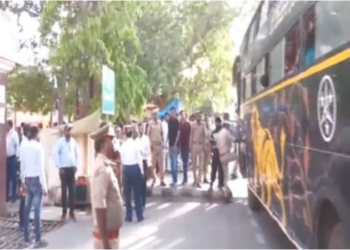 ಅಯೋಧ್ಯೆಯಲ್ಲಿ ಬಿಹಾರದಿಂದ ಅಕ್ರಮವಾಗಿ ಸಾಗಿಸುತ್ತಿದ್ದ 95 ಮಕ್ಕಳ ರಕ್ಷಣೆ