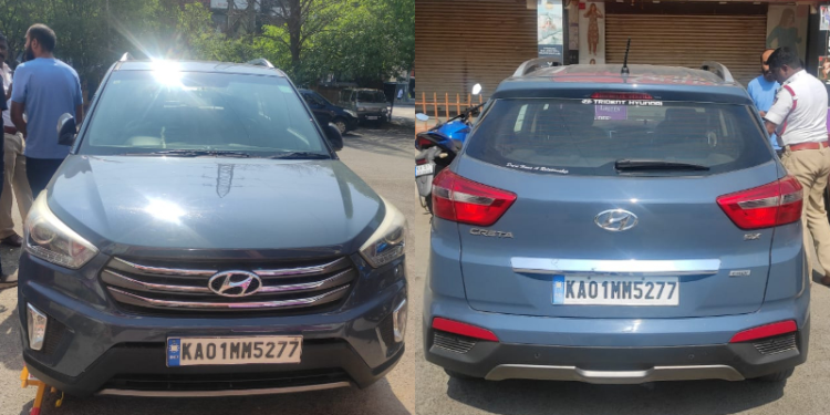 ಮಗು ಗಮನಿಸದೆ ಕಾರು ಚಲಾಯಿಸಿದ ತಂದೆ; ಮಗು ಸ್ಥಳದಲ್ಲಿಯೇ ದಾರುಣವಾಗಿ ಸಾವು