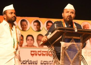 ಧಾರವಾಡ ಲೋಕಸಭಾ ಕ್ಷೇತ್ರ: ಬಿರುಸಿನ ಪ್ರಚಾರ – ಅಸೂಟಿ ಪರ ಸಚಿವ ಸಂತೋಷ್‌ ಲಾಡ್‌ ಪ್ರಚಾರ