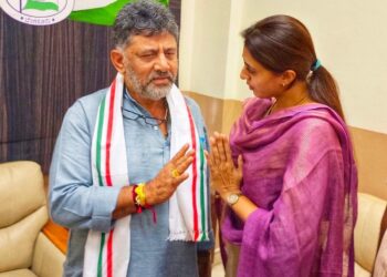 ಡಿಕೆಶಿ ಒಪ್ಪಿಗೆ.. ಯೋಗೇಶ್ವರ್‌ ಪುತ್ರಿ ಕಾಂಗ್ರೆಸ್‌ ಸೇರೋದ್ಯಾವಾಗ..?